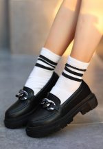 Biga Siyah Cilt  Ayakkabı - Görsel 2