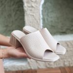 Zanna Bej Cilt Topuklu Terlik - Görsel 4