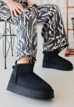 Linne Siyah Süet Bot - Görsel 2