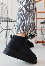 Linne Siyah Süet Bot - Görsel 3