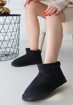 Elsa Siyah Süet Bot - Görsel 2