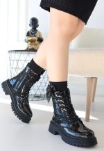 Josse Siyah Rugan Bağcıklı Bot - Görsel 3