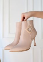 Moose Nude Cilt Topuklu Bot - Görsel 2