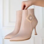 Moose Nude Cilt Topuklu Bot - Görsel 4