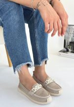 Wata Bej Triko Babet Ayakkabı - Görsel 2