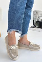 Wata Bej Triko Babet Ayakkabı - Görsel 3