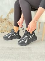 Cata Siyah Cilt Beyaz Detaylı Spor Ayakkabı - Görsel 3