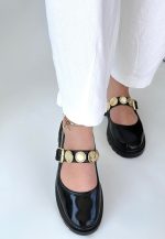 Okira Siyah Rugan Oxford Ayakkabı - Görsel 3