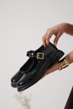 Yokox Siyah Rugan Oxford Ayakkabı - Görsel 3