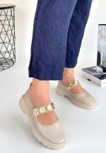 Okira Bej Rugan Oxford Ayakkabı - Görsel 2