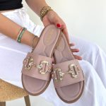 Toha Pudra Cilt Tokalı Terlik - Görsel 4