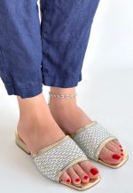 Ortu Gold Cilt İşlemeli Terlik - Görsel 3