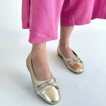 Etya Gold Cilt Babet Ayakkabı - Görsel 4