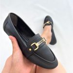 Rain Siyah Cilt Babet Ayakkabı - Görsel 4