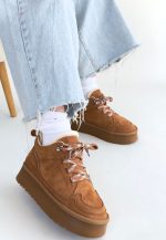 Muden Taba Süet Bağcıklı Bot - Görsel 2