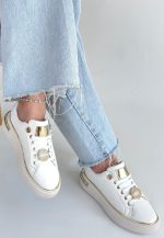 Jlar Beyaz Cilt Bağcıklı Spor Ayakkabı - Görsel 2