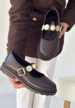 Okira Kahverengi Cilt Oxford Ayakkabı - Görsel 2