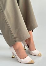 Artem Bej Rugan Topuklu Ayakkabı - Görsel 3