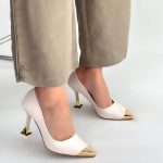 Artem Bej Rugan Topuklu Ayakkabı - Görsel 4