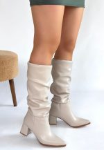 Pitay Ten Cilt Topuklu Çizme - Görsel 3