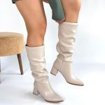 Pitay Ten Cilt Topuklu Çizme - Görsel 4