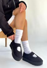 Carren Siyah Süet Bot