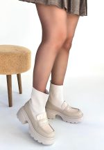 Wanye Bej Cilt Cilt Streçli Bot - Görsel 2