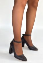 Rity Kahverengi Cilt Topuklu Ayakkabı - Görsel 2