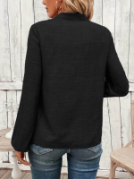 Kadın Uzun Kollu Hakim Yaka Bluz - Görsel 2