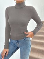 Kadın Uzun Kollu Boğazlı Kazak - Görsel 2