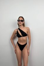 Tek Omuz Bikini Takım - Görsel 2