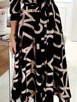 Kadın Uzun Kollu Yakalı önden Düğmeli Uzun Süprem Elbise - Görsel 3