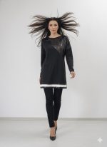 Kadın Uzun Kollu Pulpayet Detay Bluz - Görsel 2