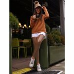 Kadın Yüksek Bel Içi şardunlu Deri Tayt - Görsel 2