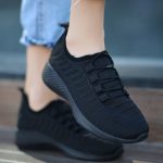 Wina Siyah Triko Spor Ayakkabı - Görsel 5