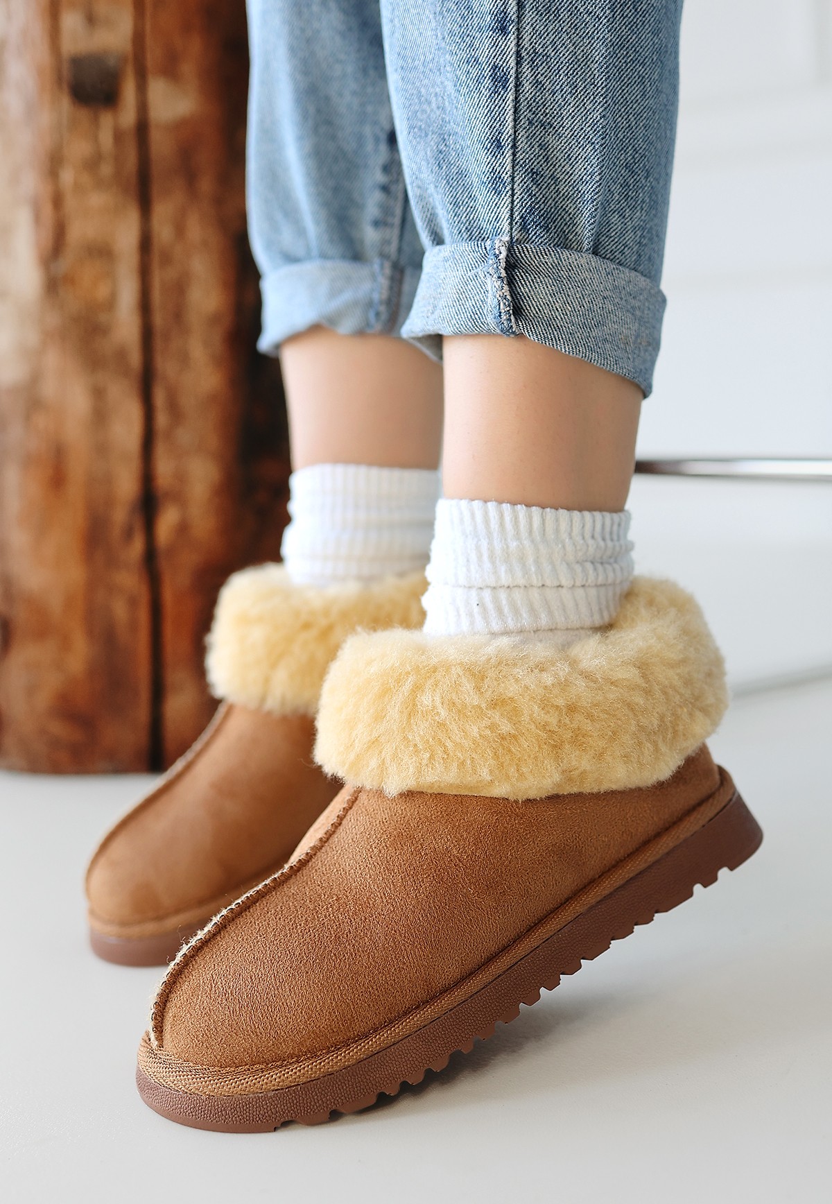 pro_erb172711470166f1adcd54327 Abby Taba Süet Bot - Görsel 1