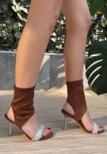 Brit Kahverengi  Süet Booite - Görsel 3