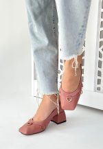 Cande Pudra Cilt Topuklu Ayakkabı - Görsel 3