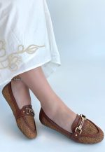 Rain Taba Cilt Babet Ayakkabı - Görsel 2