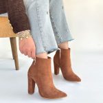 Loora Vizon Süet Topuklu Bot - Görsel 4